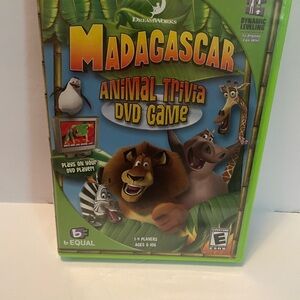 Dreamworks Madagascar Trivia DVD Game - Green and Orange